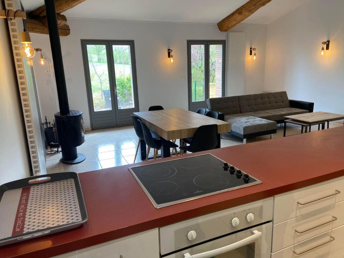 Ferme Du Bois Du Pouget Villa La Salvetat-Belmontet Exteriör bild