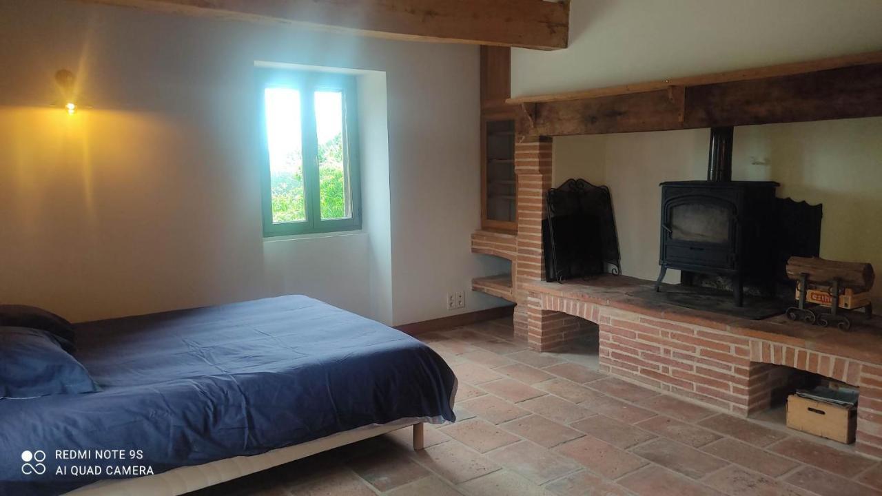 Ferme Du Bois Du Pouget Villa La Salvetat-Belmontet Exteriör bild