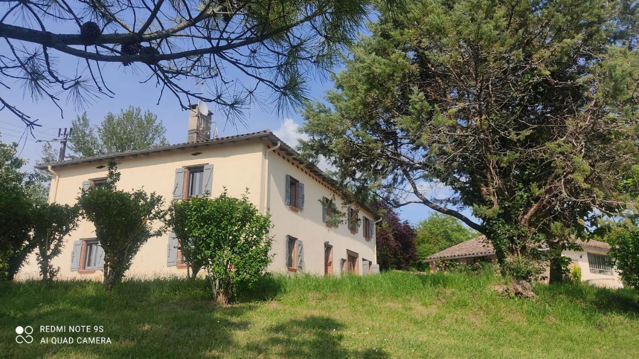 Ferme Du Bois Du Pouget Villa La Salvetat-Belmontet Exteriör bild