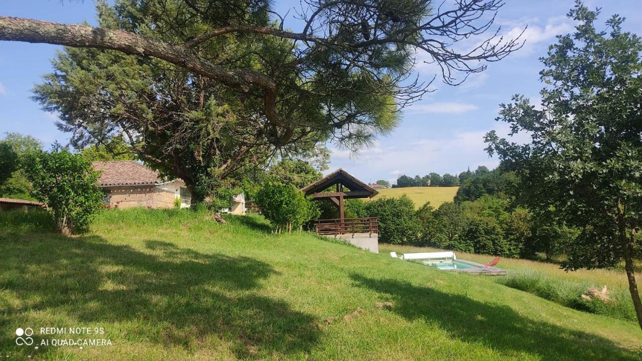 Ferme Du Bois Du Pouget Villa La Salvetat-Belmontet Exteriör bild