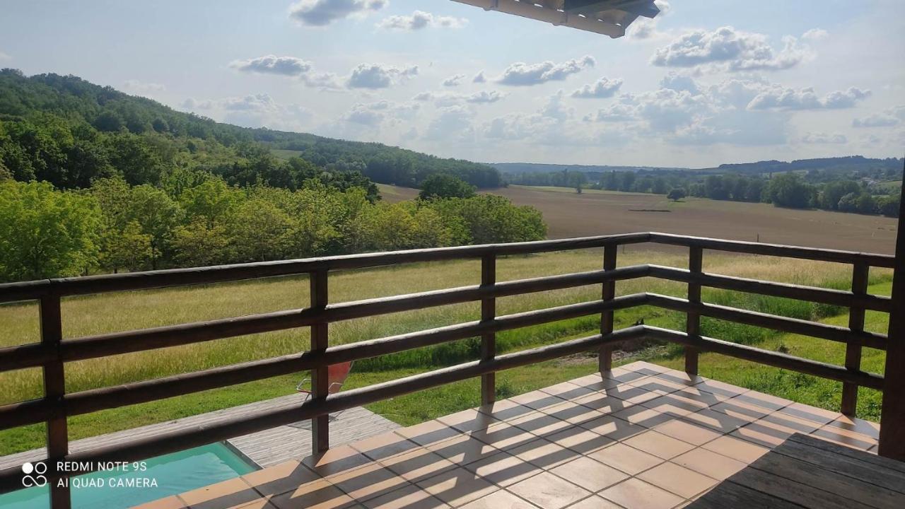 Ferme Du Bois Du Pouget Villa La Salvetat-Belmontet Exteriör bild